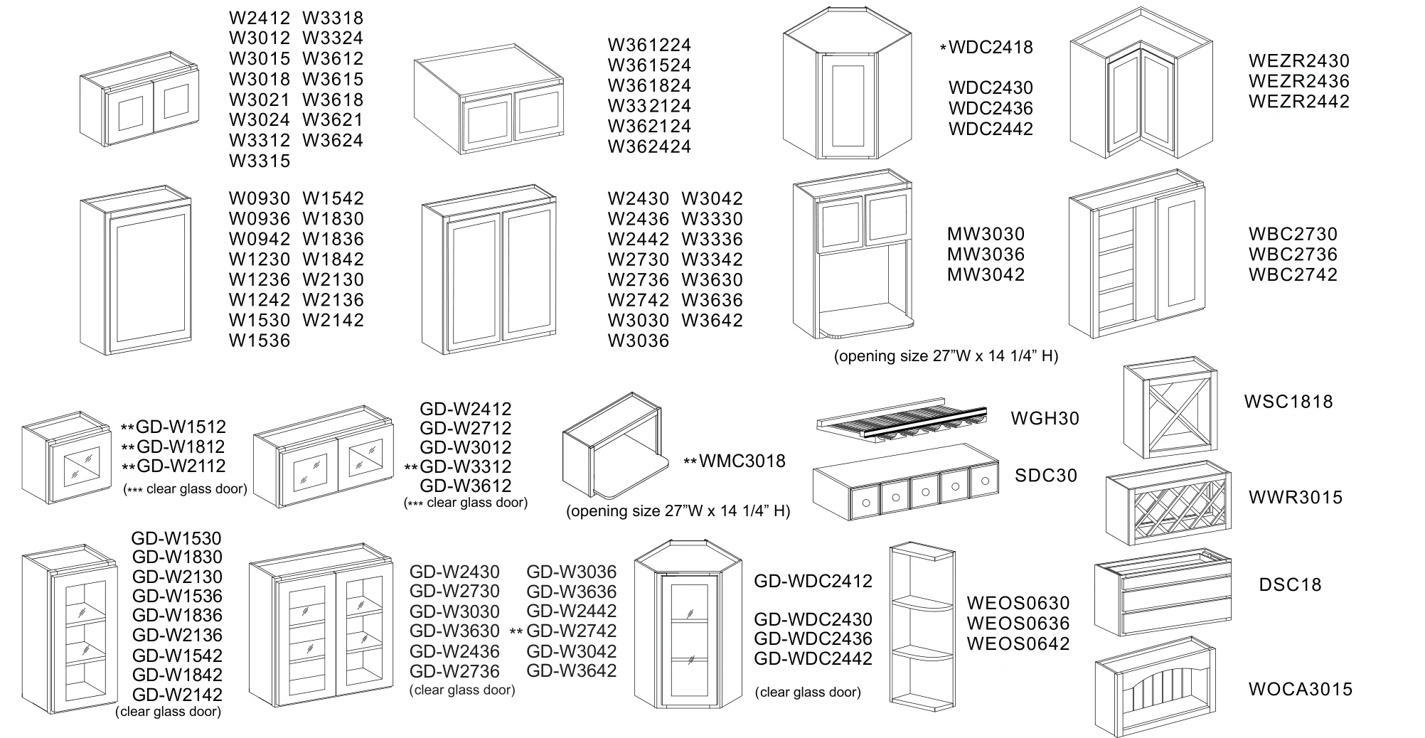 Wall Cabinets